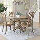 Camellia Manor Weathered Bisque Splat Back Side Chair Set of 2