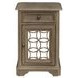 Magnolia Manor Weathered Bisque Rectangular Chairside Table