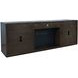 Laurel Creek Espresso 78" TV Stand with Electric Fireplace