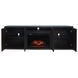 Laurel Creek Espresso 78" TV Stand with Electric Fireplace