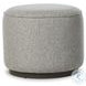 Sinclair Hayes Smoke Outdoor Round Ottoman