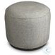 Sinclair Hayes Smoke Outdoor Round Ottoman