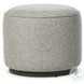 Sinclair Hayes Smoke Outdoor Round Ottoman
