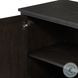 Alessio Smoked Black 4 Door Sideboard