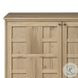 Alessio Aged Natural Oak Veneer 4 Door Sideboard