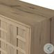 Alessio Aged Natural Oak Veneer 4 Door Sideboard