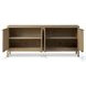 Alessio Aged Natural Oak Veneer 4 Door Sideboard