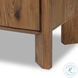 Orwin Worn Oak Wide 4 Door Bookshelf