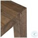 Abaso Rustic Wormwood Oak Square End Table