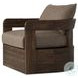 Jackson Ellor Brown Outdoor Swivel Chair