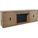 Laurel Creek Natural 78" TV Stand with Electric Fireplace
