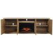 Laurel Creek Natural 78" TV Stand with Electric Fireplace
