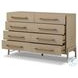 Rosedale Yucca Oak Veneer 8 Drawer Dresser