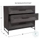 Wade Dark Walnut Stain Wash Accent Chest