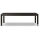 Noeline Cracked Smoked Black Oak 136" Extendable Rectangular Dining Table