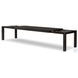 Noeline Cracked Smoked Black Oak 136" Extendable Rectangular Dining Table