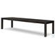 Noeline Cracked Smoked Black Oak 136" Extendable Rectangular Dining Table