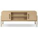 Rosedale Yucca Oak Veneer 3 Drawer Executive Desk