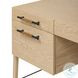 Rosedale Yucca Oak Veneer 3 Drawer Executive Desk