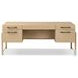 Rosedale Yucca Oak Veneer 3 Drawer Executive Desk