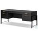 Rosedale Ebony Oak Veneer 3 Drawer Executive Desk