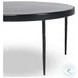 Yoko Moss Cast Glass Large Round Nesting Table