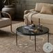 Yoko Moss Cast Glass Large Round Nesting Table