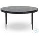 Yoko Moss Cast Glass Large Round Nesting Table