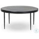Yoko Moss Cast Glass Large Round Nesting Table
