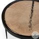 Yoko Smoked Brown Cast Glass Small Round Nesting Table
