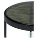 Yoko Moss Cast Glass Small Round Nesting Table