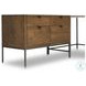 Trey Auburn Poplar Wide Filing Cabinet Desk System