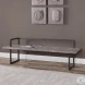 Teolin Antique Whitewash Bench