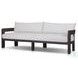 Jackson Alessi Linen 96" Upholstered Outdoor Metal Sofa