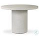 Otero Matte Stone Outdoor Round 42" Round Dining Table