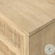 Carmel Natural Cane 2 Door Sideboard