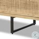 Carmel Natural Cane 2 Door Sideboard