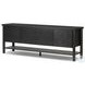 Roark Ebony Oak Veneer 82" Media Console