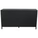 Avery Black 6 Drawers Dresser