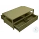 Avery Olive Green Occasional Table Set