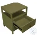 Avery Olive Green Occasional Table Set