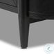 Tolle Drifted Matte Black Veneer 6 Drawer Dresser