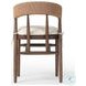 Buxton Drifted Oak Performance Fabric Dining Chair