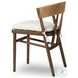Buxton Drifted Oak Performance Fabric Dining Chair