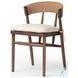 Buxton Drifted Oak Performance Fabric Dining Chair