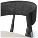 Buxton Black Oak Performance Fabric Dining Chair