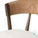 Buxton Drifted Oak Performance Fabric Bar Stool