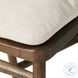 Buxton Drifted Oak Performance Fabric Bar Stool