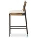 Miller Liller Flax Outdoor Woven Bar Stool