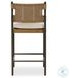 Miller Liller Flax Outdoor Woven Counter Height Stool